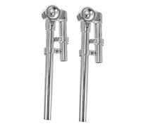 GALPADA 1 Pair Tom Drum Bracket Lightweight Percussion Instrument Stand for Easy Installation and Portability Suitable for Student Musicians and Various Drum