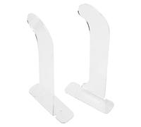 GALPADA 1 Pair Yoga Mat Wall Mount Rack Transparent Storage for Home Gym Easy Installation Yoga Pad Holder Keep Your Space Organized and Clean for Fitness Enthusiasts