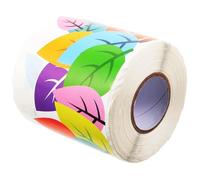 GALPADA 1 Roll Adhesive Sticker Blackboard Border Trim with Tree Leaf Pattern Smooth Surface Cut to Fit Convenient Blackboard Decors and Walls