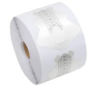 GALPADA 1 Roll of Acrylic Nail Forms Made from Sturdy Aluminum Foil with Nail Art Guiding Features Easy to Use for Family Use and Home DIY Manicure for Professionals