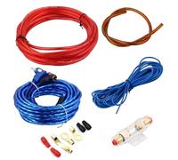 GALPADA 1 Set Car Amplifier Wiring Kit Power Cable Audio Wire for Vehicle Audio Systems Easy Install Subwoofer Wiring Kit for Enhanced Sound Quality and Durable Performance