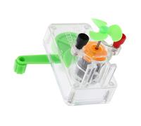GALPADA 1 Set Hand Crank Generator Kit Portable DIY Electric Generator for Science Experiments Encourages Hands Learning Creativity for School Projects Outdoor Activities