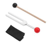 GALPADA 1 Set Musical Tuning Fork Set Healing Tools with Hammer for Chakra Balancing Durable Aluminum Alloy Complete Accessories for Stress Relief and Sound Therapy