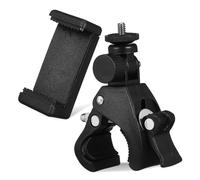 GALPADA 1 Set Rotatable Phone Holder Clamp for Mic Stand Durable Music Stand Accessory for Musicians Podcasters Vloggers Versatile Instrument Microphone Mount Clip