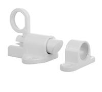 GALPADA 1 Set Self Closing Spring Door Bolt Lock Cabinet Door Security Latch for Windows Gates Cabinets Easy Install Automatic Closure Durable Aluminum Design