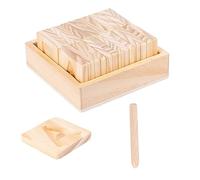 GALPADA 1 Set Wooden Letter Recognition Educational Alphabet Teaching Board for Safe and Fun Learning Plaything to Enhance Cognitive Skills and Memory Capacity