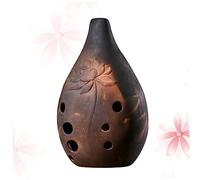 GALPADA 10-hole Xun Instrument Ceramic Ocarina f Key Ancient Chinese Music Instrument for Beginners Random Color Style