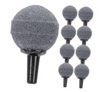 GALPADA 10 Packs Ball Shape Air Stone Diffusers Mineral Bubble Aerators for Aquarium Fish Tank Oxygenation Compatible with Air Pumps and Hydroponics