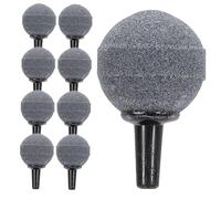 GALPADA 10 Packs Ball Shape Stone Bubble Diffuser for Aquarium Fish Tank Air Pump Oxygen Aerator Hydroponics Oxygenation