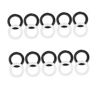 GALPADA 10 Pairs Guitar Tuning Peg Washers Small Tuner Spacer Gasket Pads Replacement Accessories for Professional Guitar Tuners