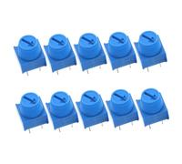 GALPADA 10 Pcs Adjustable Potentiometers with Knob High Precision Resistors for Printed Circuit Boards for Device Interior and Prototyping Applications