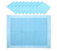 GALPADA 10 Pcs Disposable Bird Cage Pad with Leak-proof Design and Efficient Water Absorption Breathable Pe and Non-woven Fabric Liner Sheet for Parrot Cage and Small Animal Bedding Blue