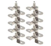 GALPADA 10 Pcs Picture Hooks Hangers with Wire Rope, Zinc Alloy and Cold Rolled Steel, Easy Operation and Not Easy to Deform, for Hanging Lamps and Pictures at Home Display
