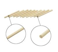GALPADA 10 Pcs Spruce Violin Sound Posts for Violin Accessories Structural Support and Adjustable Loudness 6mm Diameter Soundpost Set and Playing