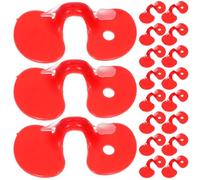 GALPADA 1000pcs Poultry Anti-peck Tools Chicken Peepers Medium Size Plastic Hen Anti-pecking Eyeglasses Holes for Poultry Fighting Prevention