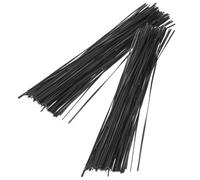 GALPADA 1000pcs Reusable Plant Cable Ties with PVC and Iron Wire, Sturdy DIY Fixing Straps for Securing Cords and Closing Food Bags, for Travel and Office Use