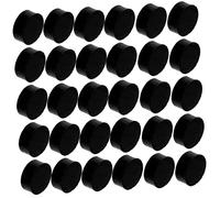 GALPADA 100pcs Acrylic Guitar Inlay Dots Durable Musical Instrument Markers for Fretboard Replacement for Ukulele Mandolin and Banjo Easy to Install Black