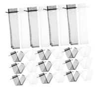 GALPADA 100pcs Drawstring Mesh Bags for Folding Fans Breathable Sturdy Organza Pouches in White Black Fabric Pouches with Secure Closure for Jewelry Trinkets Wedding and Party Decorations
