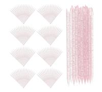 GALPADA 100pcs Dual-end Nail Art Dotting Pens Rhinestone Picker Tools for Embellishing Nails with Sturdy Ps Material and Pink Colour Enthusiasts and Professionals