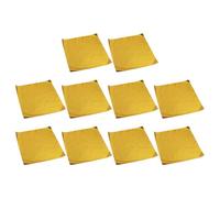 GALPADA 100pcs Golden Aluminum Foil Chocolate Wrappers for Candy Wrapping, Square Shape, Keeps Candy from Damp, for Shower and Bridal Shower Packaging