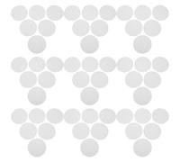 GALPADA 100pcs Quantitative Filter Paper for Laboratory Experiments with High Absorbency and Versatile Application, 70mm Circular White Paper for Accurate Oil and Liquid Analysis