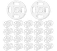 GALPADA 100pcs Resin Buttons Coat Snaps Buttons Invisible Snaps Comfortable Touch Smooth Surface for Backpacks and Jackets Sewing Fasteners