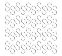 GALPADA 100Pcs S Shaped Ceramic Kiln Hooks High Temperature Resistant Hanging Hooks for Jewelry Crafting Pottery Firing Accessories Heat Stable Suspension