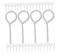 GALPADA 100pcs Stainless Steel Pull Pins for Fire Extinguishers Lock Pins for Fire Equipment Quick-response Safety Accessory for Home Office Vehicle Protection