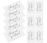 GALPADA 100pcs Thank You Cards Business Cards for Thanks Small Business Chic Look Blank Backside Easy Carrying Simple Color Matching Design for Online Businesses and Stores