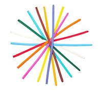 GALPADA 100Pcs Twisting Balloons for Birthday and Wedding Parties Long Balloons for Festival Decorations Create Fun Shapes Like Animals and Flowers Easy to Inflate with Hand Electric Pump