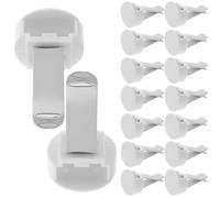 GALPADA 100pcs Vent Clips Car Vent Clip Metal Plastic Sturdy Reliable Workmanship White Car Air Outlet Decorating DIY