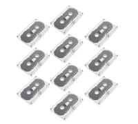 GALPADA 10pcs 30-Minute Blank Audio Cassette Tapes Double-Sided Recordable Empty Cassettes for Speech Music Recording and DIY Vintage Party Messages in UK