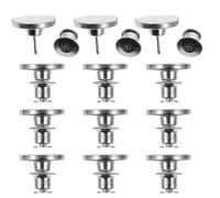 GALPADA 10Pcs Adjustable Jean Waist Buttons Heavy-Duty Metal Snap I Shape Button for Resizing Loose Jeans Waistbands No Tools Needed Corrosion-Resistant Extended Buckles