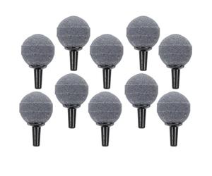 GALPADA 10pcs Aquarium Air Stone Bubbler for Fish Tank, Sandstone Material Fine and Smooth Surface, Increases Oxygen Content for Freshwater and Hydroponic Nutrient Tanks