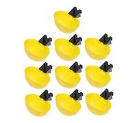 GALPADA 10pcs Automatic Water Dispenser for Chickens Quails Durable Small Bird Water Feeder Cup Versatile Use for Pigeons Parrots More Easy to Clean Practical