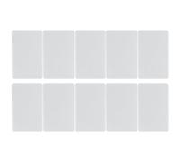 GALPADA 10pcs Credit Card Cleaning Cards for Hotel Door Lock Pvc Material White Colour Reliable Performance Suitable for Banks and Financial Settings