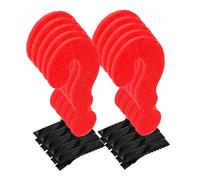 GALPADA 10pcs Cute Question Mark Hair Clips Decorative Barrettes for Fun Party Hair Accessories and Playful Design for Various Hairstyles