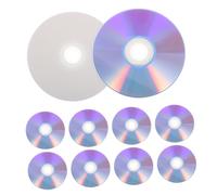 GALPADA 10pcs Dvd-r Blank Discs, Writable Recordable Media with High Storage Capacity and Reliable Data Preservation for Video Storage, Home Entertainment, Cds Blank