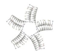 GALPADA 10pcs False Eyelash Artificial Lashes Makeup Lashes Small Rhinestones Eyelash Strips Makeup