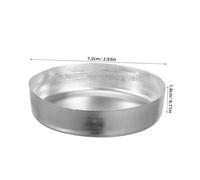 GALPADA 10pcs Flat Bottom Weighing Dishes Laboratory Sample Plates Trays for Powders Liquids Precise Measuring Quantity Stable Design Compact for Lab Use