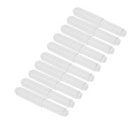 GALPADA 10pcs Health Toilet Paper Holder Toilet Paper Spindle Rods Insert Holder Spindle Replacement Roller Insert Plastic White