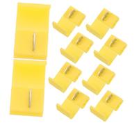 GALPADA 10pcs High Voltage Wire Connectors Plastic Splice Terminals for Car Speaker and Electrical Cable Solderless Cable Connectors Quick Installation for Auto and Network Wiring