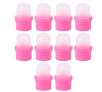 GALPADA 10pcs Manicure Tools Nail Polish Removing Covers Reusable Comfortable Pp Material for Clients and DIY Lovers