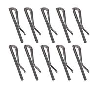 GALPADA 10pcs Metal Spring Money Clips for Wallets, Iron Credit Card Clip with Easy Singlehanded Access and Loss Prevention, Sl lack Minimalist Design for Casual Outings Or Business