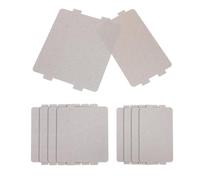 GALPADA 10pcs Microwave Waveguide Cover Mica Plate for Microwave Oven Replacement, High Temperature Resistant Mica Sheet with Strong Durability and Damage Resistance, Suitable for Kitchen
