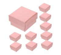 GALPADA 10pcs Pink Jewelry gift for for for for for for Boxes with Sponge Reusable Necklace Ring Earring Packaging Containers for Women Jewelry Storage and Display