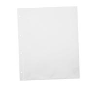 GALPADA 10pcs Plastic Binder Sleeves Page Protectors for Binders Bags Sheet Protectors