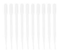 GALPADA 10pcs Plastic Feeder Tubes for Brine Shrimps and Corals 3ml Capacity Aquarium Feeding Tool Convenient for Storage in Marine Zoos and Aquariums