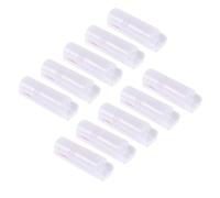 GALPADA 10pcs Portable Lint Picker White Plastic Folding Lint Roller Household Cleaner Flexible to Use No Traces on Cleaning for Clothes and Furniture Random Color