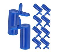 GALPADA 10pcs Portable Pool Cue Bridge Heads Billiard Accessories Stable Cue Rest Holders for Snooker and American Tables Compact and Easy to Transport Stick Supports